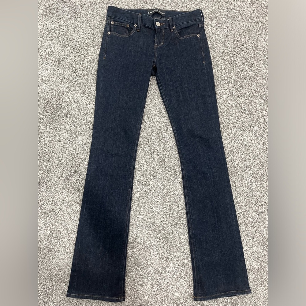Express Barely Boot Jeans